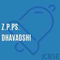 Z.P.Ps. Dhavadshi Primary School Logo