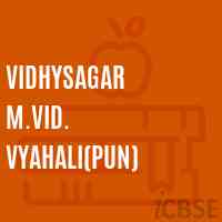 Vidhysagar M.Vid. Vyahali(Pun) Secondary School Logo