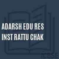 Adarsh Edu Res Inst Rattu Chak Middle School Logo
