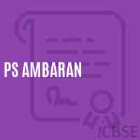 Ps Ambaran Middle School Logo