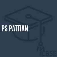 Ps Pattian Primary School Logo