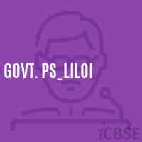 Govt. Ps_Liloi Primary School Logo