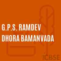 G.P.S. Ramdev Dhora Bamanvada Primary School Logo