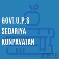Govt.U.P.S Sedariya Kunpavatan Middle School Logo