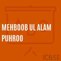 Mehboob Ul Alam Puhroo Middle School Logo