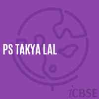 Ps Takya Lal School Logo