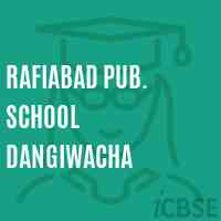 Rafiabad Pub. School Dangiwacha Logo