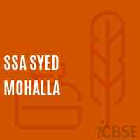 Ssa Syed Mohalla Primary School Logo