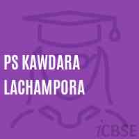 Ps Kawdara Lachampora School Logo