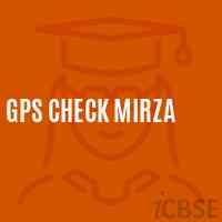 Gps Check Mirza Primary School Logo