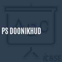 Ps Doonikhud Primary School Logo