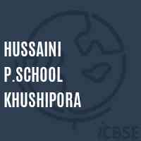 Hussaini P.School Khushipora Logo