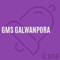 Gms Galwanpora Middle School Logo