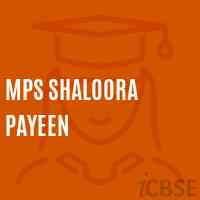 Mps Shaloora Payeen Primary School Logo