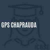 Gps Chaprauda Primary School Logo