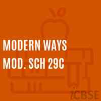 Modern Ways Mod. Sch 29C Secondary School Logo