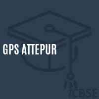 Gps Attepur Primary School Logo