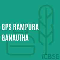 Gps Rampura Ganautha Primary School Logo