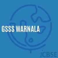 Gsss Warnala High School Logo