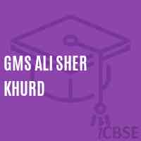 Gms Ali Sher Khurd Middle School Logo