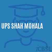 Ups Shah Mohala Middle School Logo