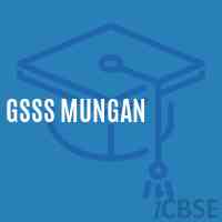 Gsss Mungan High School Logo