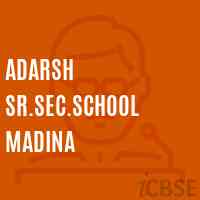 Adarsh Sr.Sec.School Madina Logo