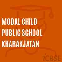 Modal Child Public School Kharakjatan Logo