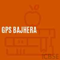 Gps Bajhera Primary School Logo