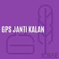 Gps Janti Kalan Primary School Logo