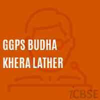 Ggps Budha Khera Lather Primary School Logo