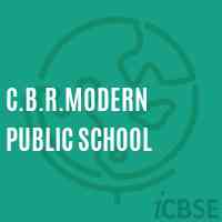 C.B.R.Modern Public School Logo