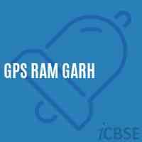 Gps Ram Garh Primary School Logo