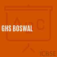 Ghs Boswal Secondary School Logo