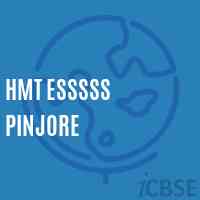 Hmt Esssss Pinjore Senior Secondary School Logo