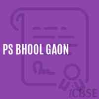 Ps Bhool Gaon Primary School Logo