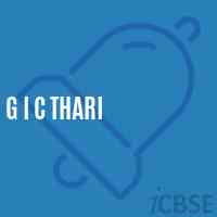G I C Thari High School Logo
