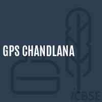 Gps Chandlana Primary School Logo