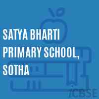 Satya Bharti Primary School, Sotha Logo