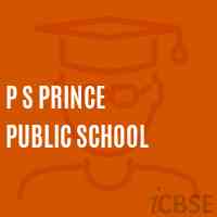 P S Prince Public School Logo