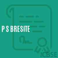 P S Bresite Primary School Logo