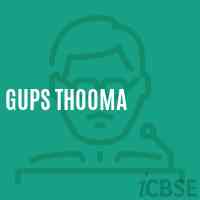 Gups Thooma Middle School Logo