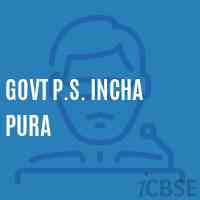 Govt P.S. Incha Pura Primary School Logo