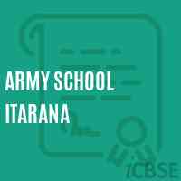 Army School Itarana Logo