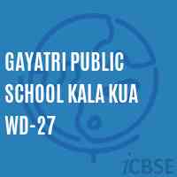 Gayatri Public School Kala Kua Wd-27 Logo