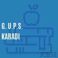G. U.P.S. Karadi Middle School Logo