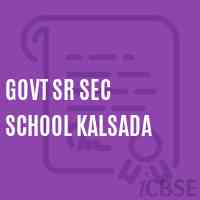 Govt Sr Sec School Kalsada Logo