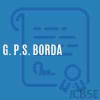 G. P.S. Borda Primary School Logo