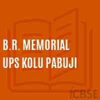 B.R. Memorial Ups Kolu Pabuji Middle School Logo