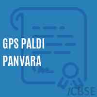 Gps Paldi Panvara Primary School Logo